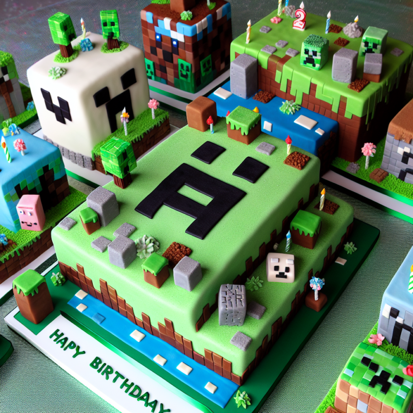 10 Creative Ideas for Minecraft Birthday Cakes That Will Wow Your Guests