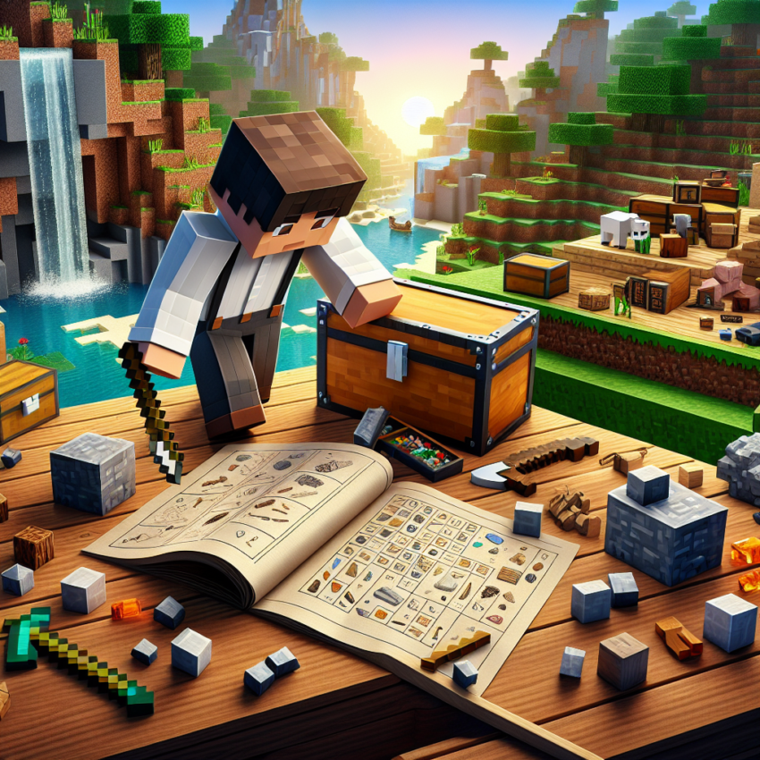The Ultimate Guide to Mastering Crafting in Minecraft: Tips and Tricks for Beginners